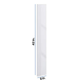 Modernform Cabinet Gloss White 6" W X 42" H Wall Filler
