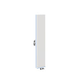 Modernform Cabinet White Shaker 6" W X 42" H Wall Filler