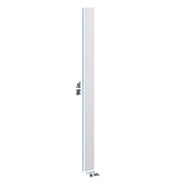 Modernform Cabinet Matte White 6" W X 96" H Tall Filler