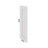 Modernform Cabinet White Shaker 12" W X 30" H Wall Decorative Panel