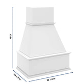 cnc-luxor-white-30-w-traditional-wood-hood