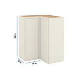 Modernform Cabinet Slim Dove White 24" W X 30" H X 12" D Wall Easy Reach Cabinet