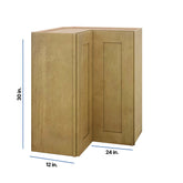 Modernform Cabinet Natural Shaker 24" W X 30" H X 12" D Wall Easy Reach Cabinet