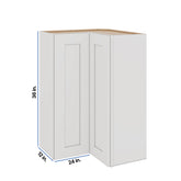 Modernform Cabinet White Shaker 24" W X 36" H X 12" D Wall Easy Reach Cabinet