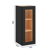j-k-charcoal-e2-wall-glass-cabinet-12-w-x-30-h-no-glass-insert