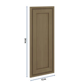J&K Hazel H8 Dummy Insert Door Panel 12" W x 30" H