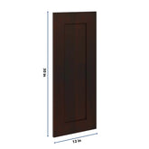 J&K Java Coffee S1 Dummy Insert Door Panel 12" W x 30" H
