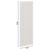 J&K Pure B5 Dummy Insert Door Panel 12" W x 36" H