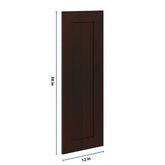 J&K Java Coffee S1 Dummy Insert Door Panel 12" W x 36" H