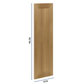 J&K Butterscotch B8 Dummy Insert Door Panel 12" W x 42" H
