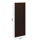 J&K Java Coffee S1 Dummy Insert Door Panel 15" W x 42" H