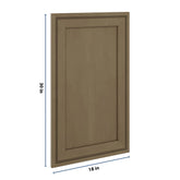 J&K Hazel H8 Dummy Insert Door Panel 18" W x 30" H