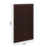 J&K Java Coffee S1 Dummy Insert Door Panel 18" W x 30" H