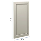 J&K Pebble B6 Dummy Insert Door Panel 18" W x 36" H
