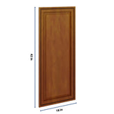 J&K Mocha Glazed K10 Dummy Insert Door Panel 18" W x 42" H