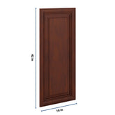 J&K Mahogany J5 Dummy Insert Door Panel 18" W x 42" H