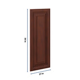 J&K Mahogany J5 Dummy Insert Door Panel 13 1/2" W x 36" H