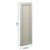 J&K Pebble B6 Dummy Insert Door Panel 13 1/2" W x 42" H