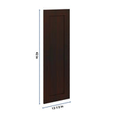 J&K Java Coffee S1 Dummy Insert Door Panel 13 1/2" W x 42" H