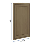 J&K Hazel H8 Dummy Insert Door Panel 16 1/2" W x 30" H