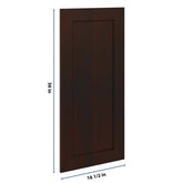 J&K Java Coffee S1 Dummy Insert Door Panel 16 1/2" W x 36" H