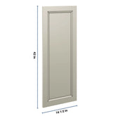 J&K Pebble B6 Dummy Insert Door Panel 16 1/2" W x 42" H