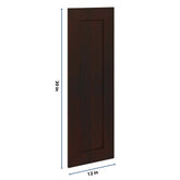 J&K Java Coffee S1 Dummy Insert Door Glass 12" W x 36" H