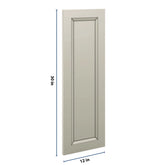 J&K Pebble B6 Dummy Insert Door Glass 12" W x 36" H