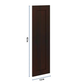 J&K Java Coffee S1 Dummy Insert Door Glass 12" W x 42" H