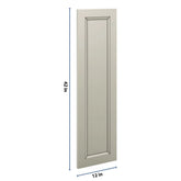 J&K Pebble B6 Dummy Insert Door Glass 12" W x 42" H