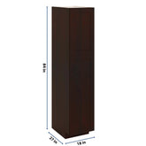 J&K Java Coffee S1 Pantry w/Roll-Out Trays 18" W x 84" H x 27" D