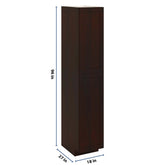J&K Java Coffee S1 Pantry w/Roll-Out Trays 18" W x 96" H x 27" D