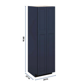 J&K Naval B7 Pantry w/Roll-Out Trays 24" W x 84" H x 27" D