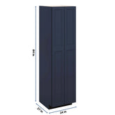 J&K Naval B7 Pantry w/Roll-Out Trays 24" W x 90" H x 27" D