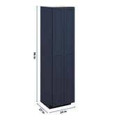 J&K Naval B7 Pantry w/Roll-Out Trays 24" W x 96" H x 27" D