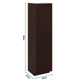 J&K Java Coffee S1 Pantry w/Roll-Out Trays 24" W x 96" H x 27" D