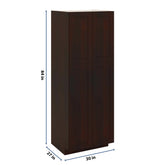 J&K Java Coffee S1 Pantry w/Roll-Out Trays 30" W x 84" H x 27" D