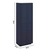 J&K Naval B7 Pantry w/Roll-Out Trays 30" W x 96" H x 27" D