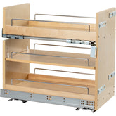 11" "No Wiggle" Soft-Close Under Drawer Base Pullout