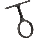 Matte Black Center Support Bracket for 1-5/16" Round Closet Rods