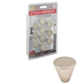 Retail Pack Hardware 1" Diameter Conical Knob