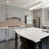 Fabuwood Allure Galaxy Nickel Door Sample