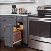 8" "No Wiggle" Soft-close Tray Divider Pullout