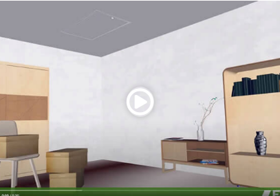 LST - Luxury Scissor Type Insulated Ladder Installation