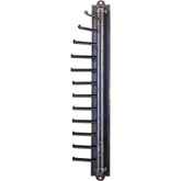 Brushed Oil Rubbed Bronze 12-Hook Cascading Tie Organizer