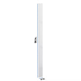 Modernform Cabinet Gloss White 6" W X 96" H Tall Filler