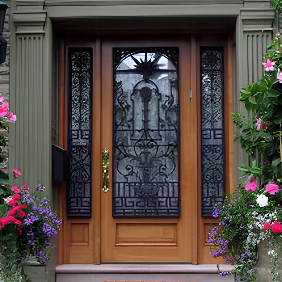 5 Myths About Wrought Iron Front Doors Debunked