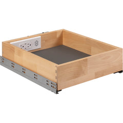 15" Charging Drawer for Bath with In-Drawer Outlets & Charging Ports