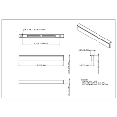 Brewer 128 mm Center-to-Center Pinch Pull