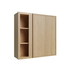 Kitchen Cabinet Distributors Oslo Oak Blind Wall Cabinet - 30" W x 36" H